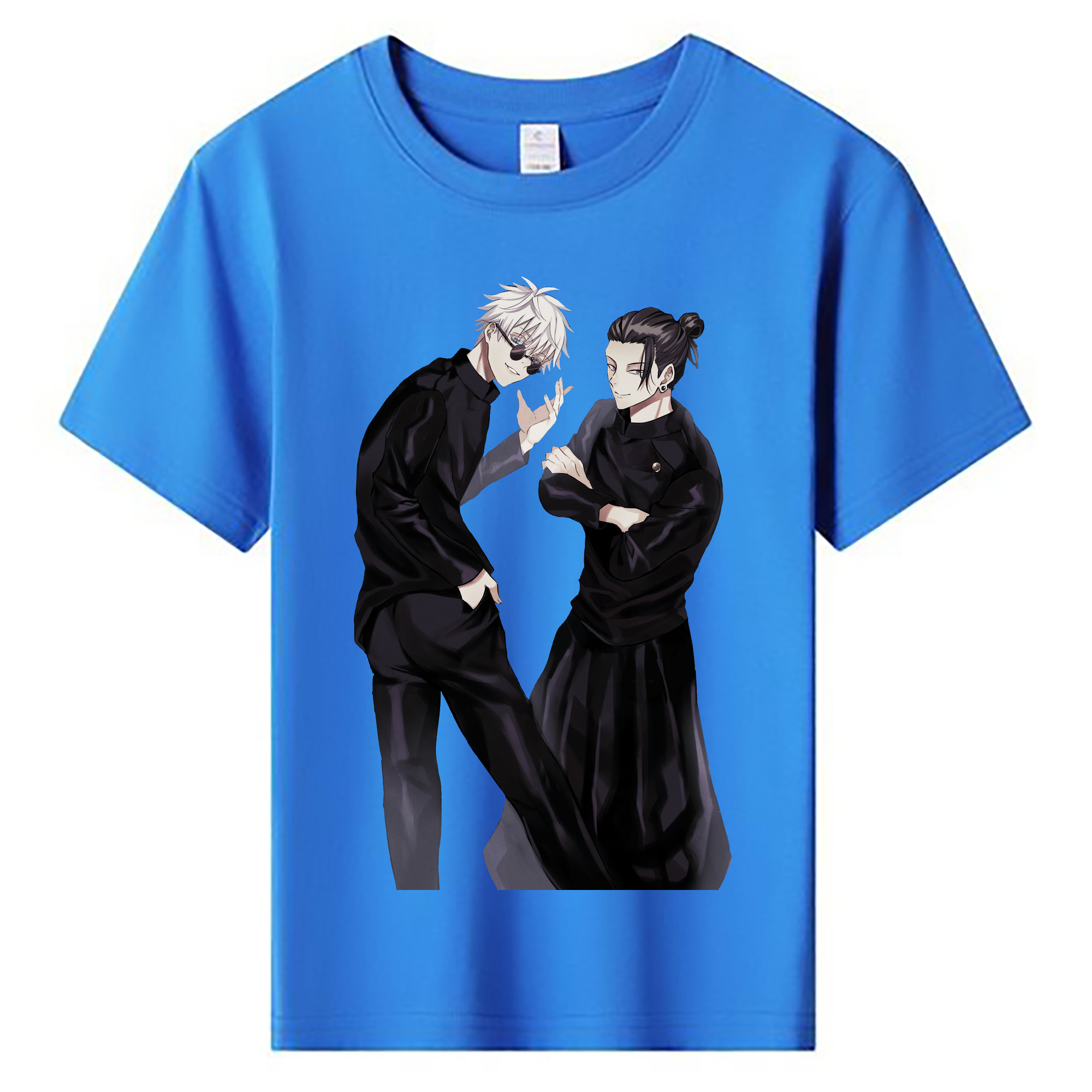 （画像用） 呪術廻戦 Jujutsu Kaisen 綿100％キッズTシャツ（フロントプリント）